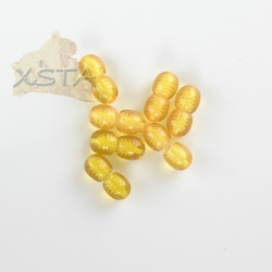 Dark yellow screw clasp polished